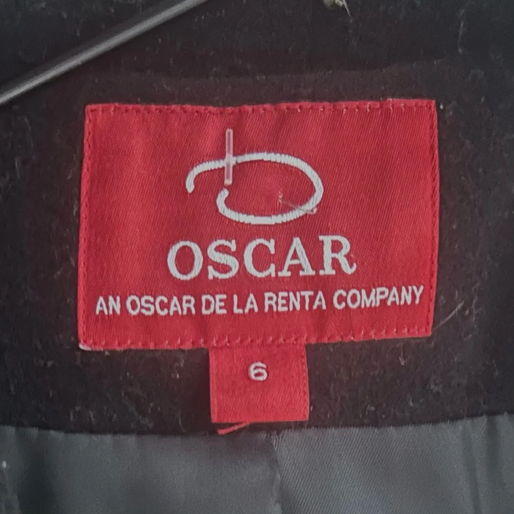 OSCAR de la RENTA stylish wool overcoat - Picture 4 of 5